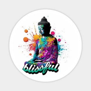 Blissful Buddha Magnet